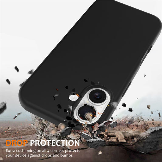 iPhone 17 Magnetische Silikonhülle – Stoßfest
