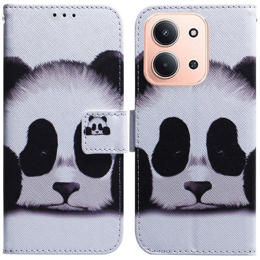 Xiaomi Redmi 15C 4G (EU) (173mm) / Xiaomi Redmi 15C 5G (EU) (173mm) Handyhülle – 15C 4G (EU) (173 mm) Brieftaschen- aus Leder mit Musterdruck