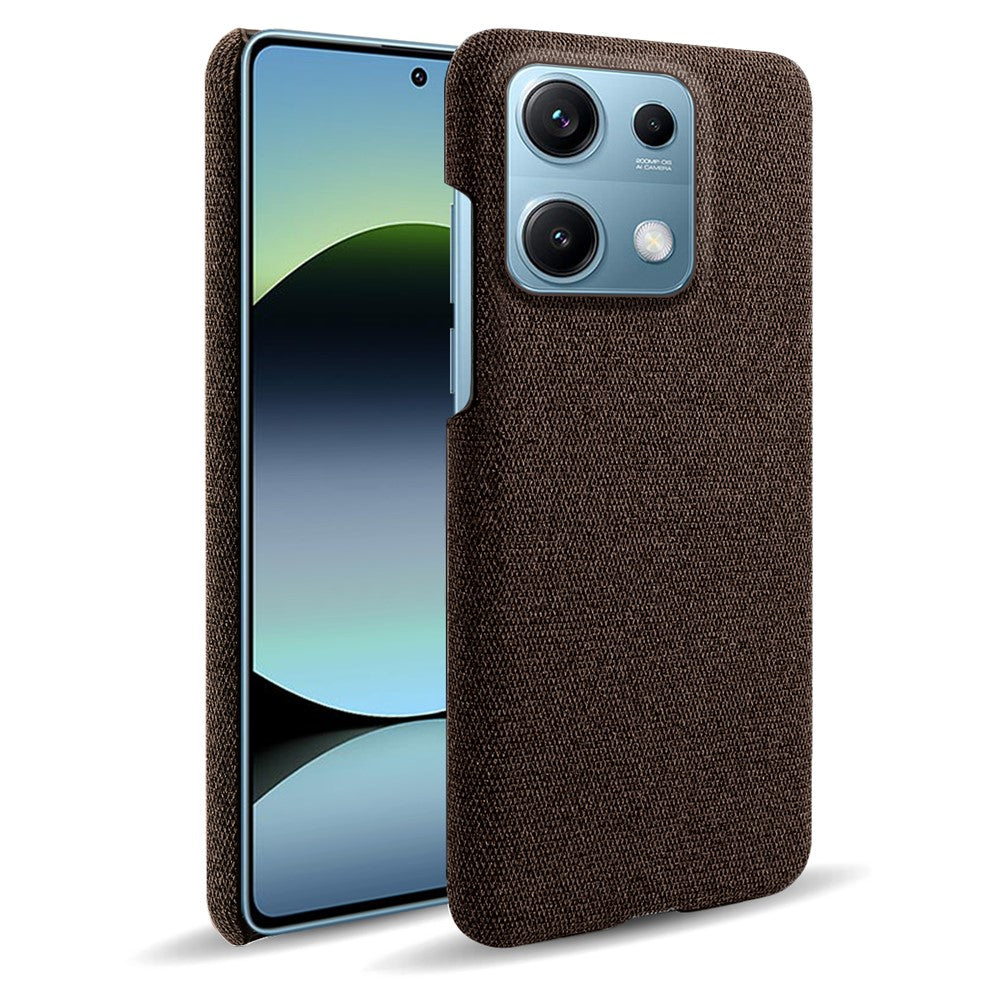 For Xiaomi Redmi Note 14S 4G Phone Case Cloth Texture Anti-Scratch Protective PC Back Cover