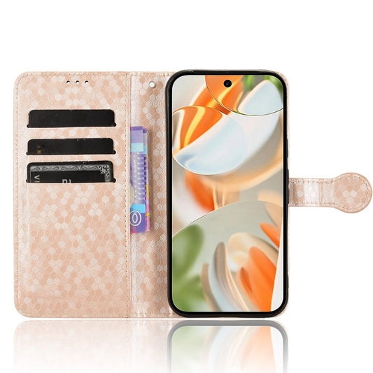 Pixel 10 Pro XL Wallet-Hülle – Gepunktetes Design mit Handschlaufe & Kartenfächern