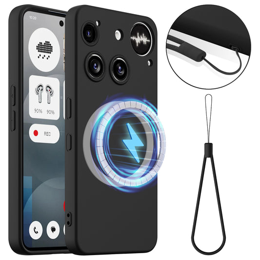 Nothing Phone (3) 5G Magnetische Handyhülle – Schutzhülle aus stoßfestem Flüssigsilikon