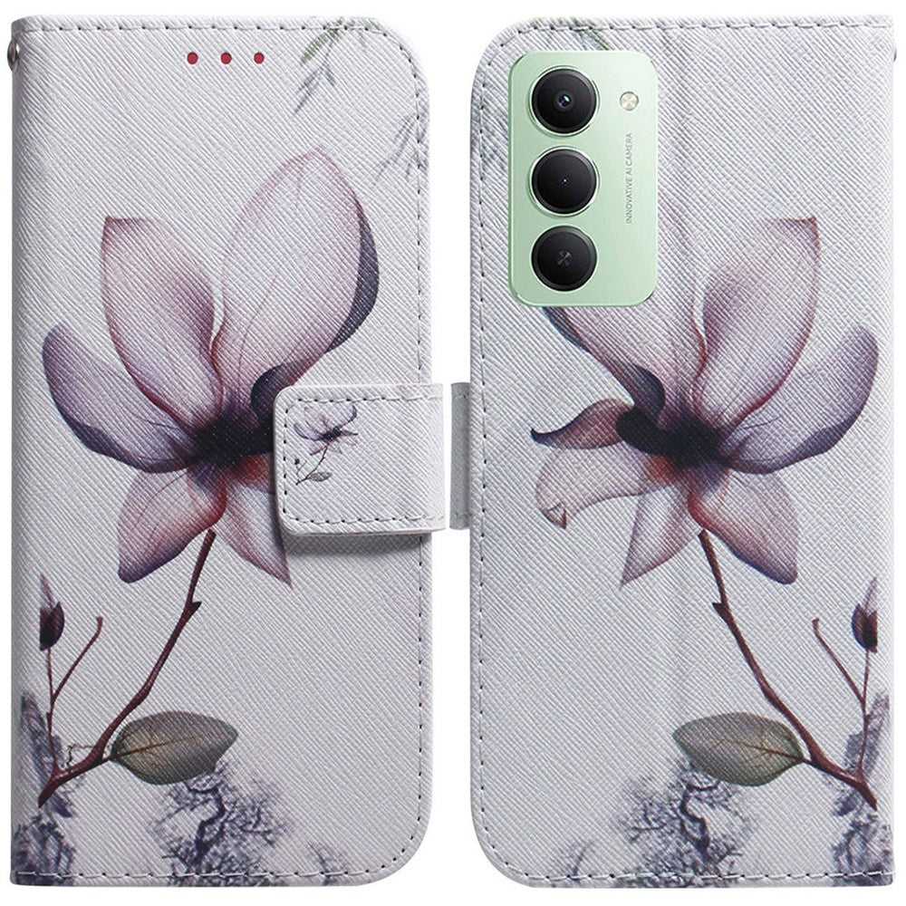 For Xiaomi Redmi 15 4G (EU) (171mm) Wallet Case Pattern Print Leather Phone Cover
