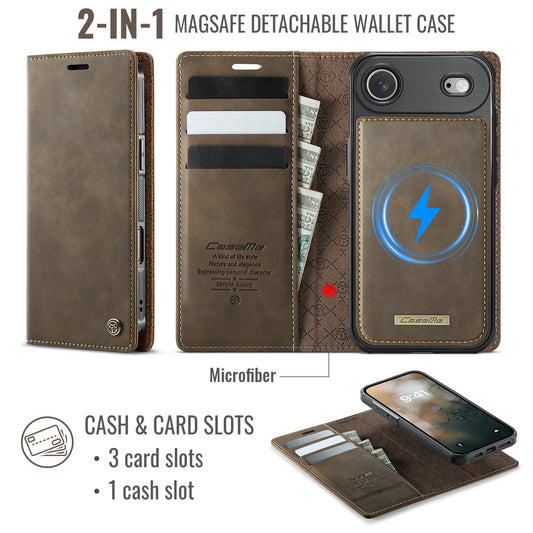 iPhone Air Wallet-Hülle – Kompatibel mit MagSafe mit RFID-Blockierung