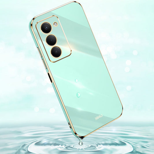 Xiaomi Redmi 15 4G (EU) (171mm) Handyhülle – XINLI TPU- mit galvanischem Rahmen