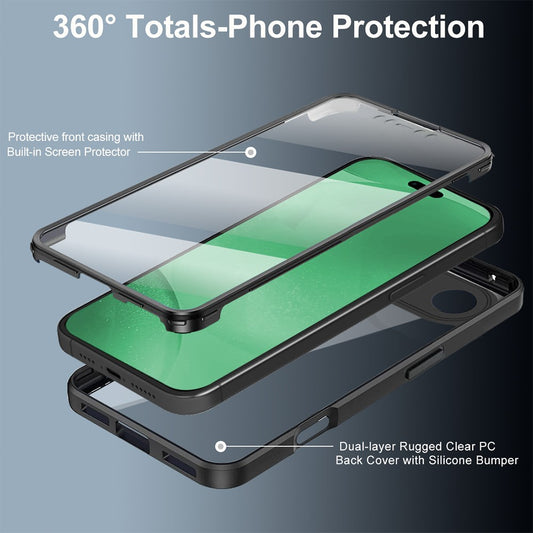 iPhone Air Acryl-Hülle – Stoßfest & mit Bildschirmfolie