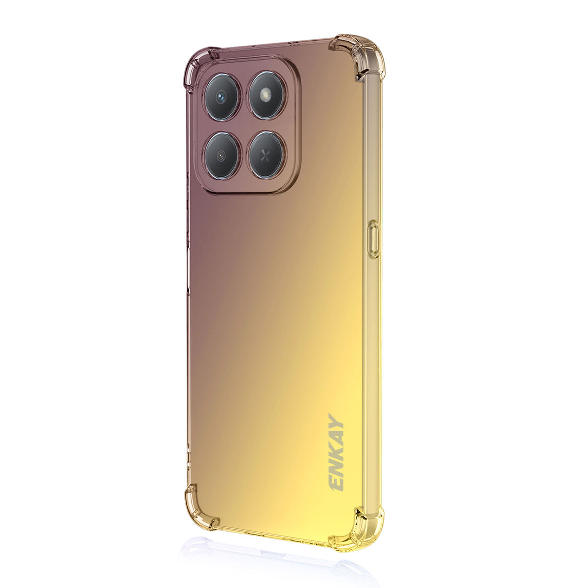 ENKAY For Honor 400 Smart 5G / 4G / X7d 4G TPU Case Thickened Four Corner Drop-proof Phone Back Cover
