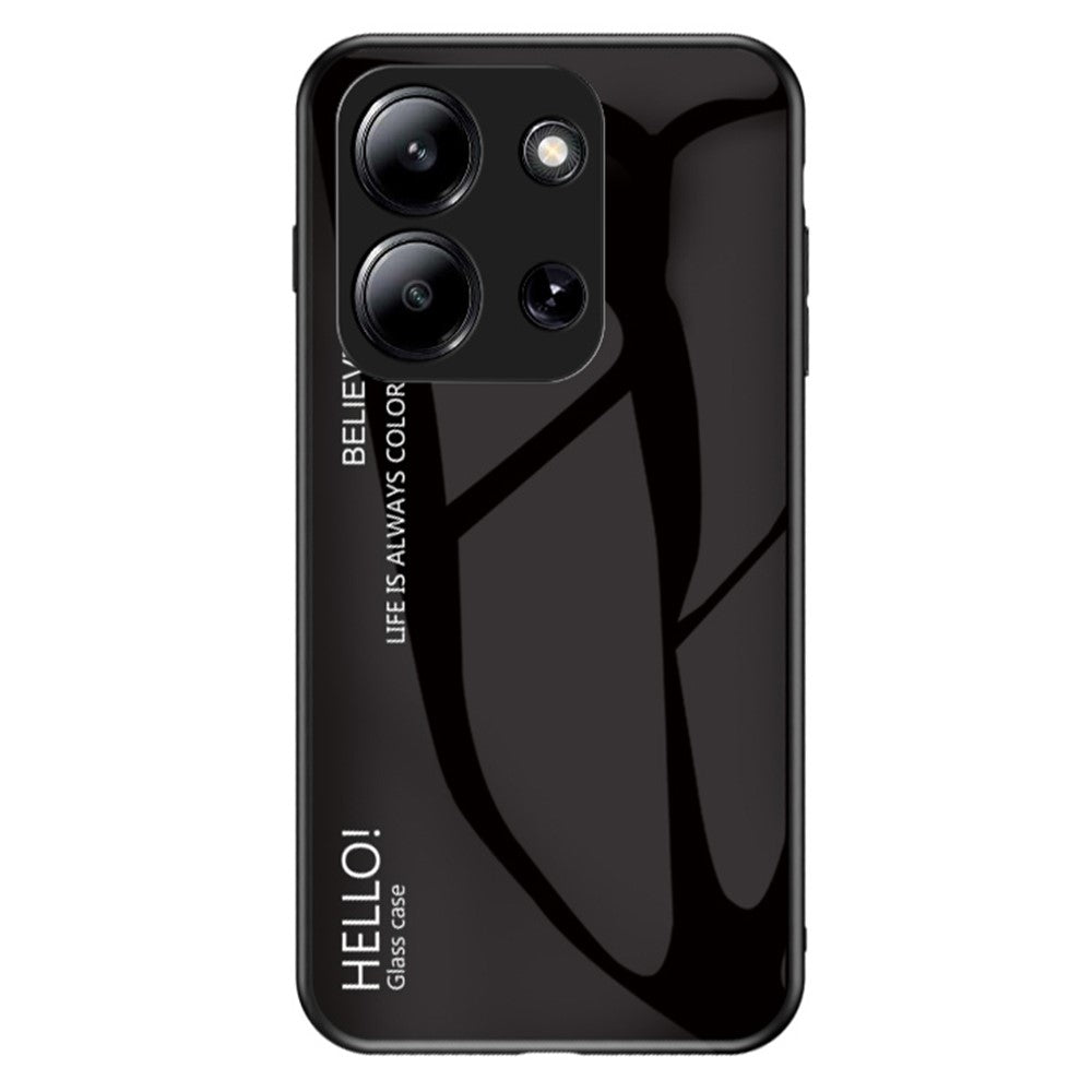 Phone Case For Xiaomi Redmi 15C 5G (EU) (173mm) / 4G (EU) (173mm) / Poco C85 4G (173mm) Anti-Scratch Tempered Glass + PC + TPU Cover
