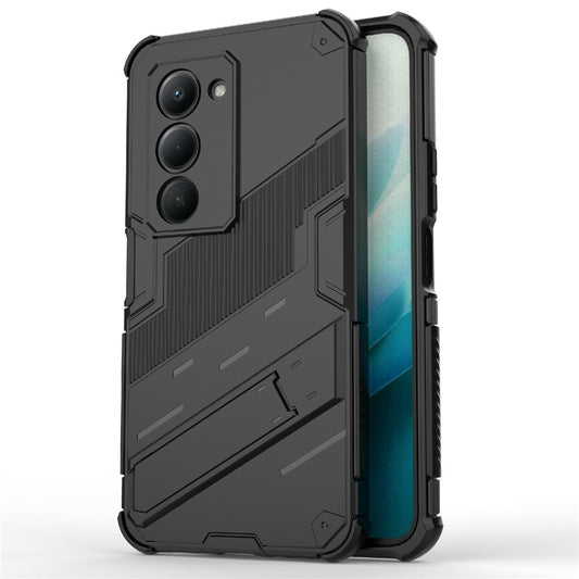 Xiaomi Redmi 15 4G (EU) (171mm) Handyhülle – aus PC + TPU, stoßfeste mit Ständer