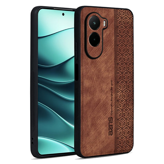 Xiaomi Poco M7 4G (169mm) Handyhülle – AZNS aus PU-Leder mit TPU