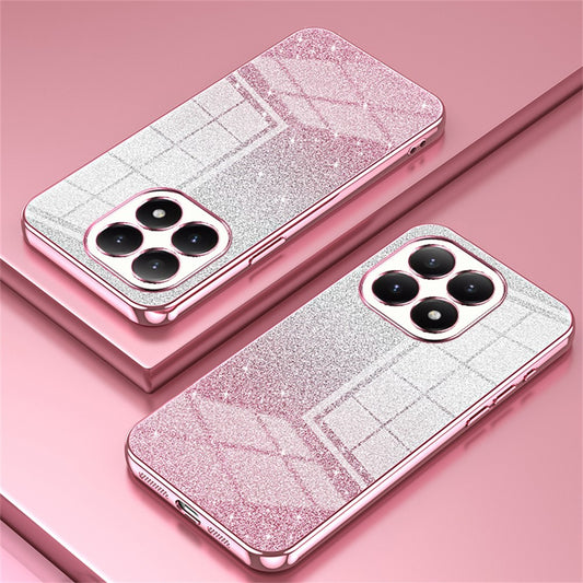 Xiaomi 15T Handyhülle – aus galvanisiertem, glitzerndem TPU mit Farbverlauf