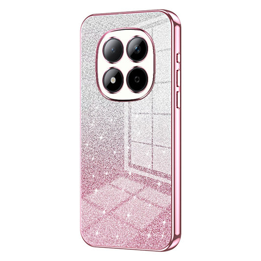 Xiaomi Redmi Note 15 Pro 5G (Global) Handyhülle – aus galvanisiertem, glitzerndem TPU mit Farbverlauf