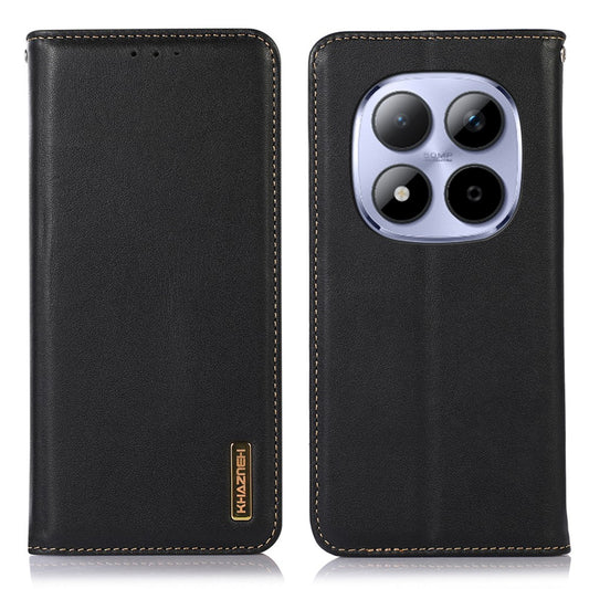 Xiaomi Redmi Note 15 Pro+ 5G (Global) / Xiaomi Poco M8 Pro 5G Handyhülle – KHAZNEH Redmi Note 15 Pro+ 5G (Global) aus echtem Rindsleder mit Nappa-Textur