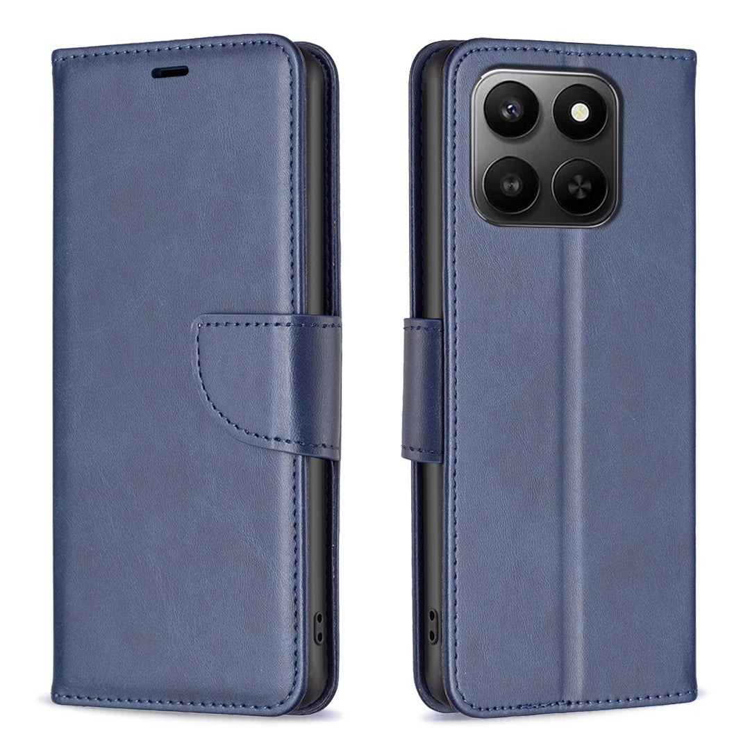Honor X7d 5G / Honor X7d 4G Wallet-Handyhülle – Stoßfest, aus PU-Leder, mit Kartenfächern