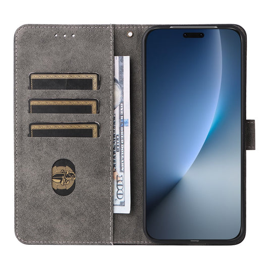 Honor Magic8 Pro 5G Wallet-Handyhülle – RFID-blockierende PU-Leder- mit Ständer und Riemen