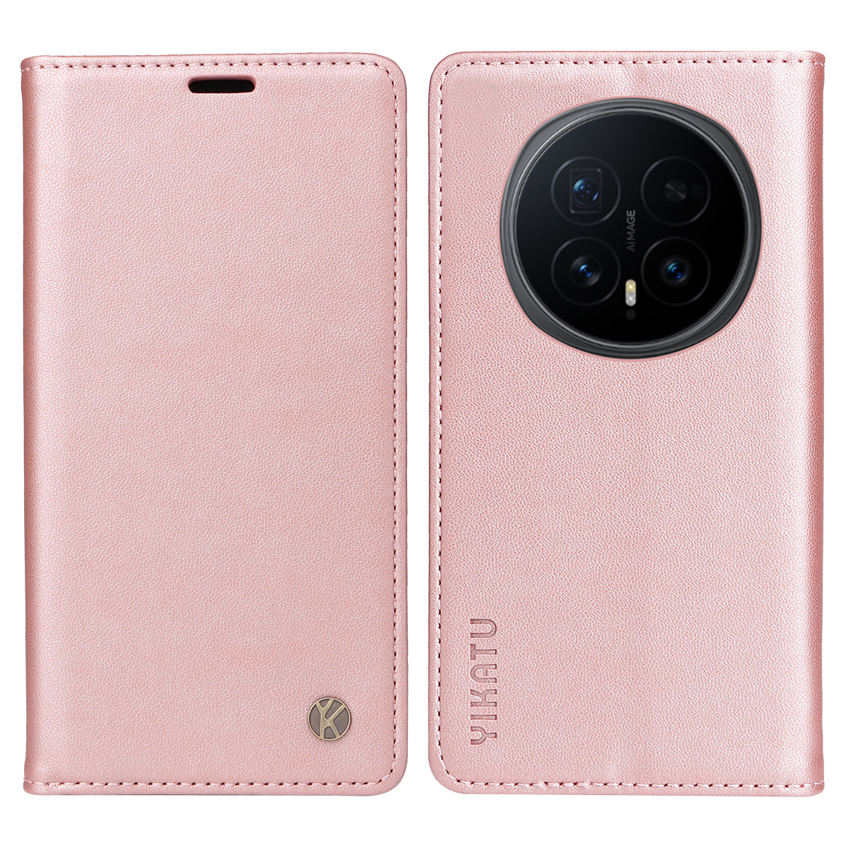YIKATU For Honor Magic8 5G Phone Cases Magnetic Closure PU Leather Mobile Cover