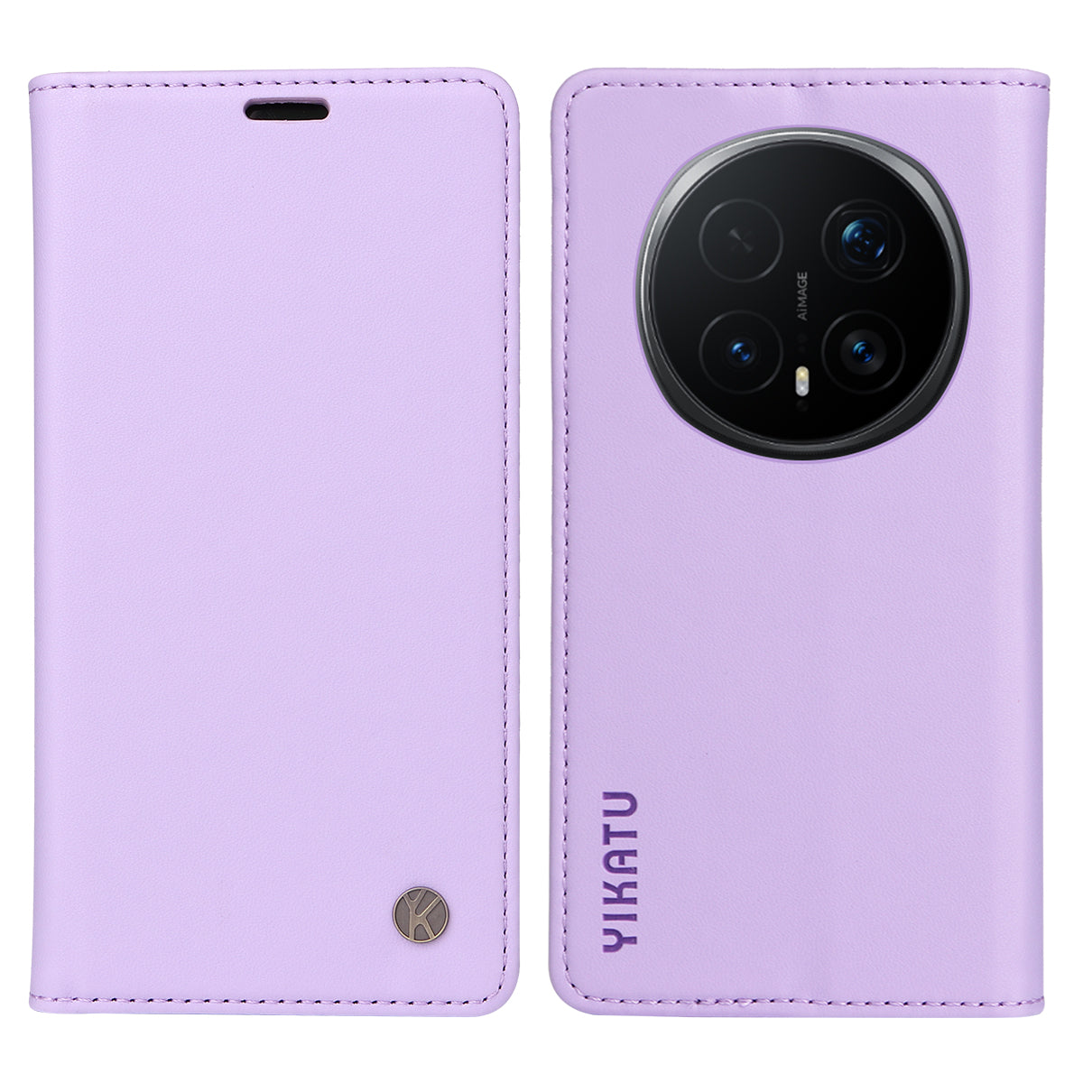 YIKATU For Honor Magic8 Pro 5G Phone Cases Magnetic Closure PU Leather Mobile Cover