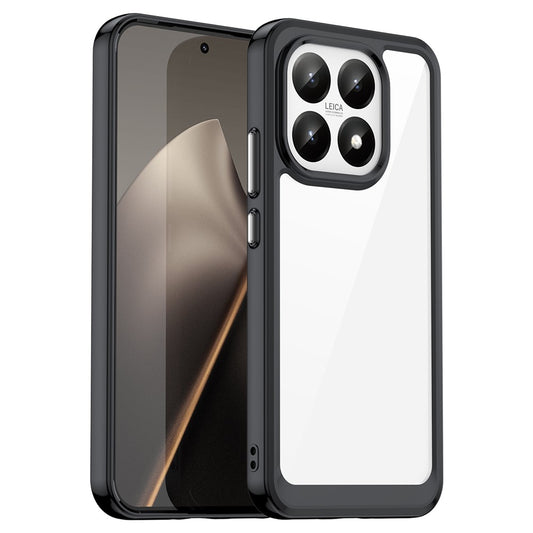 Xiaomi 15T Handyhülle – Gehäuse aus TPU + transparenter Acryl
