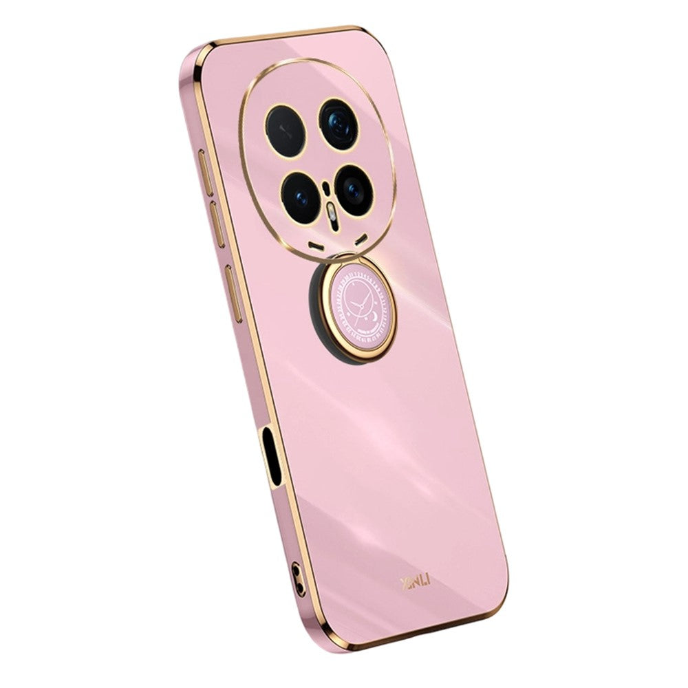 Honor Magic8 Pro 5G Handyhülle – Galvanisierte TPU-Rückseite, kratzfest, mit Ringständer