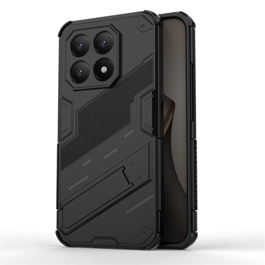 Xiaomi 15T Handyhülle – aus PC + TPU, stoßfeste mit Ständer