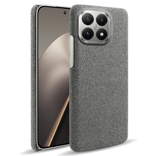 Xiaomi 15T Handyhülle – mit Stoffstruktur, kratzfest, schützende PC-Rückseite
