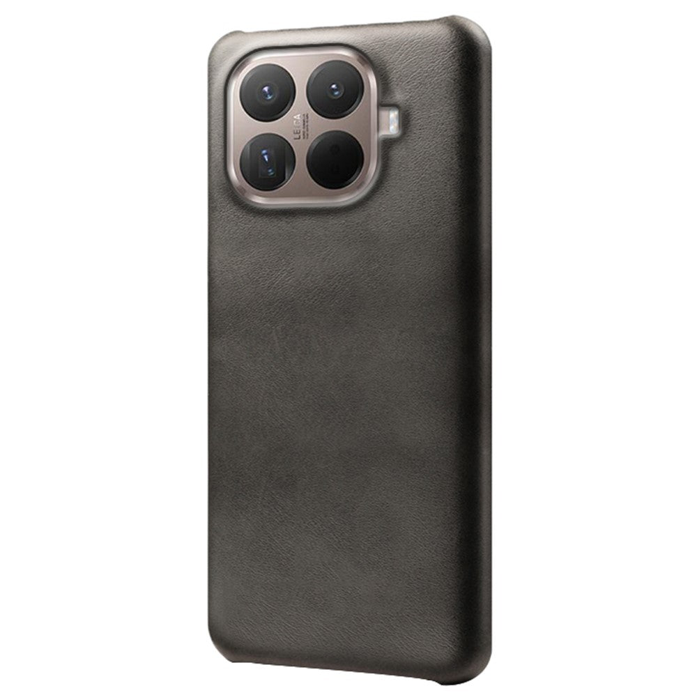 For Xiaomi 15T Pro Case Calf Texture PU Leather Hard PC Protective Phone Cover