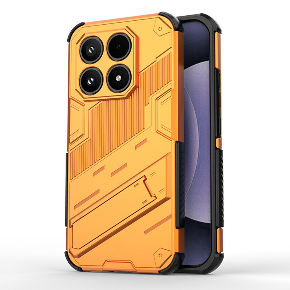 For Xiaomi 17 Case PC + TPU Shockproof Phone Cover with Kickstand
