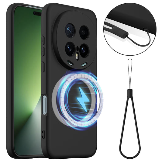 Honor Magic8 Pro 5G Magnetische Handyhülle – Schutzhülle aus stoßfestem Flüssigsilikon