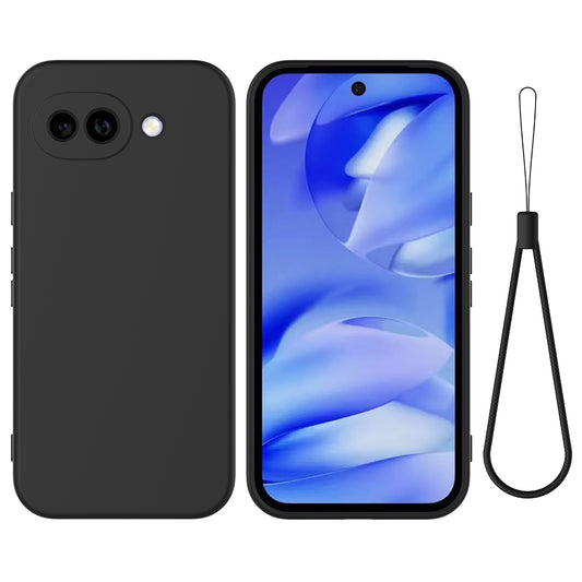 Google Pixel 10a Handyhülle – Flüssige Silikonhülle mit Handschlaufe