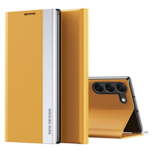 Galaxy S23 Plus Klappbare Hülle – elegant, stoßfest, mit Ständer & galvanisierter Oberfläche