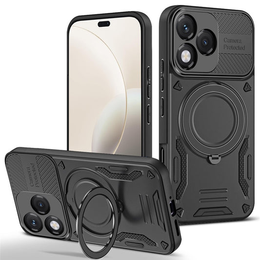 Honor 400 Lite 5G Magnetische Handyhülle – Aus stoßfestem TPU & PC, mit integriertem Ständer