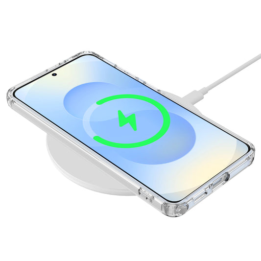 Galaxy S26 Ultra Handyhülle – Transparente magnetische aus TPU und Rückseite aus Acryl