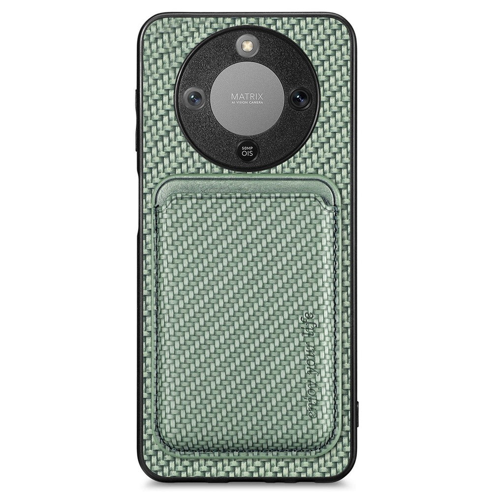 Magnetic Case For Honor Magic8 Lite 5G / X9d 5G / X70 5G Detachable Card Holder Phone Back Cover