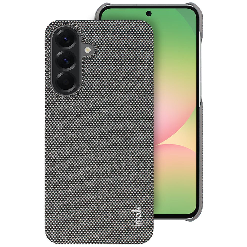 IMAK Ruiyi Series for Samsung Galaxy A37 5G Case Fabric Texture Leather + PC Phone Back Cover