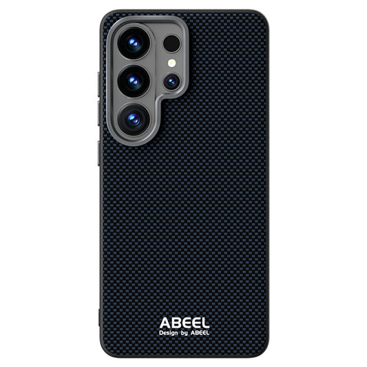 Galaxy S26 Ultra Handyhülle – ABEEL Magnetische , bedrucktes PC-TPU-Aluminiumlegierungs-Leder-Handycover