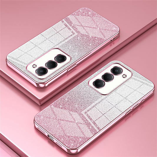 Xiaomi Redmi 15 4G (EU) (171mm) / Xiaomi Redmi 15 5G (EU) (171mm) Handyhülle – Phone Case 15 4G (EU) (171 mm) TPU- mit galvanischem Farbverlauf und Glitzer