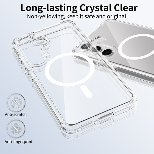 Galaxy A37 5G Handyhülle – Magnetisches Gehäuse, 2,0 mm, kratzfestes TPU + PC