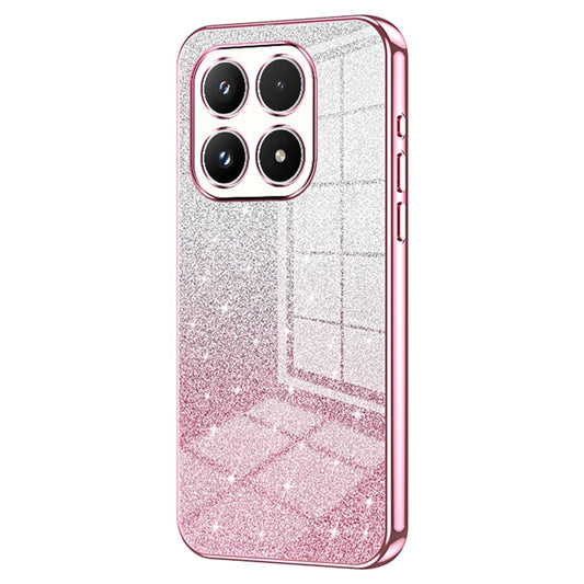 Xiaomi 17 Handyhülle – aus galvanisiertem, glitzerndem TPU mit Farbverlauf
