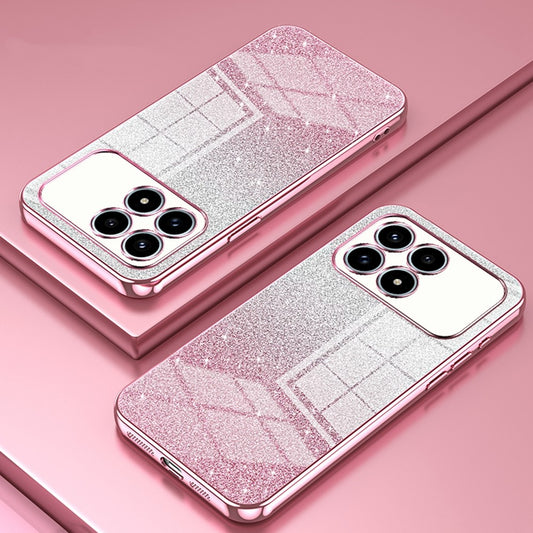 Phone Case For Xiaomi Poco F8 Pro 5G / Redmi K90 5G Electroplating Gradient Glitter TPU Phone Cover