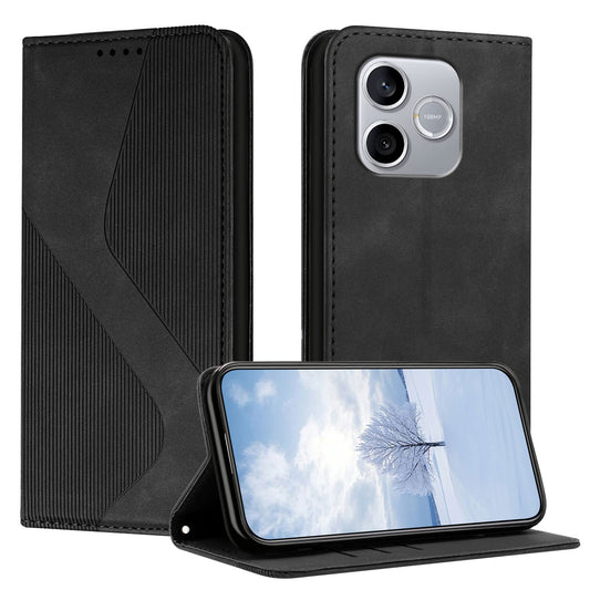 Honor 600 Lite 5G Handyhülle – aus hautsympathischem Leder mit Ständer