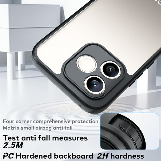 Honor 600 Lite 5G Handyhülle – aus stoßfestem PC + transparenter TPU-Rückseite