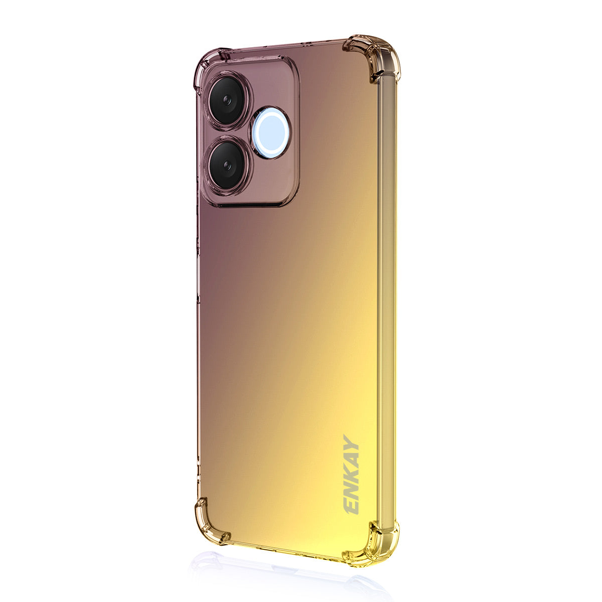 Enkay For Honor 500 Smart 5G / Honor 600 Lite 5G TPU Case Thickened Four Corner Drop-proof Phone Back Cover