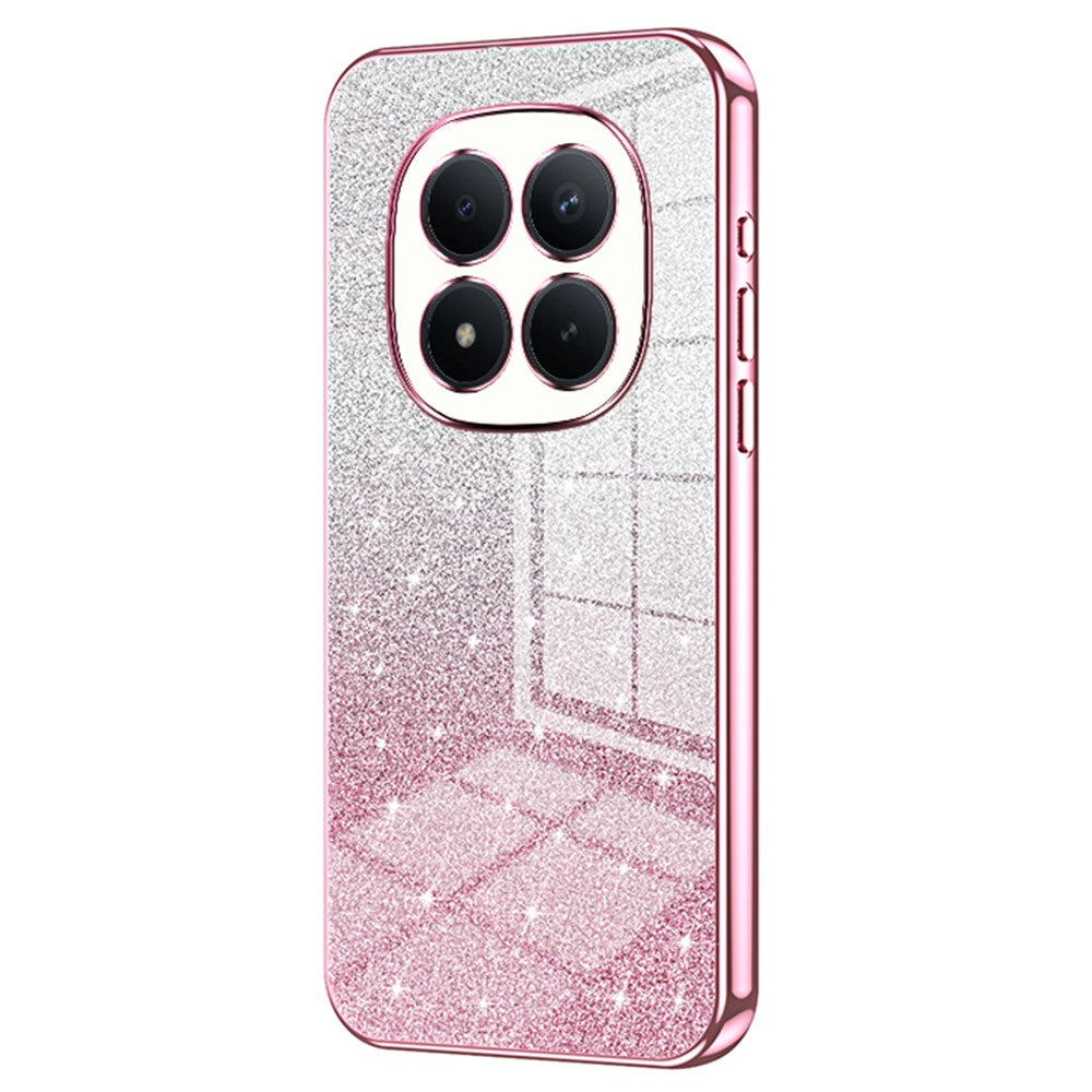For Xiaomi Redmi Note 15 Pro 4G (Global) Case Electroplating Gradient Glitter TPU Phone Cover