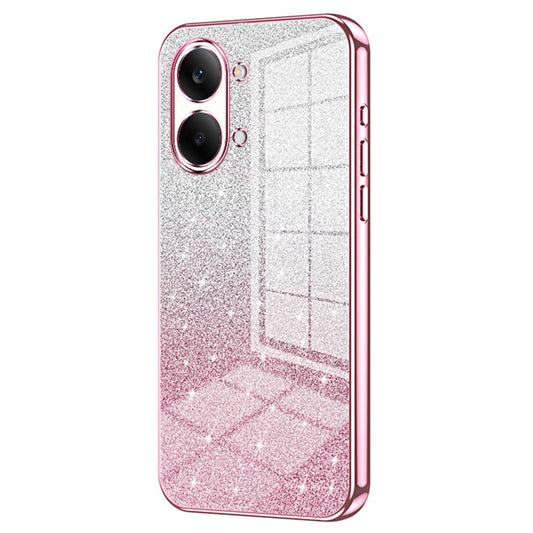 Case For Xiaomi Poco X8 Pro Max 5G / Redmi Turbo 5 Max 5G Electroplating Gradient Glitter TPU Phone Cover
