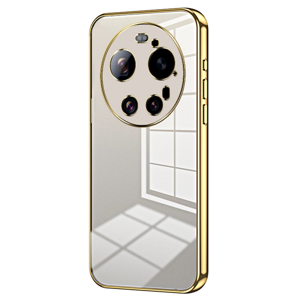 For Xiaomi 17 Ultra 5G Case Electroplating Frame Soft TPU Phone Cover
