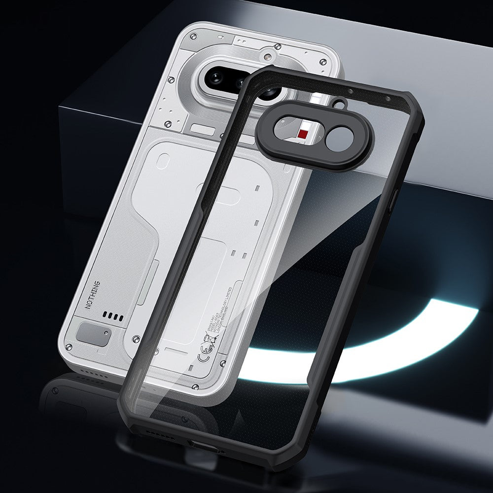 Nothing Phone (4a) Handyhülle – Stoßfeste TPU-Hülle + transparente Acryl-Rückseite