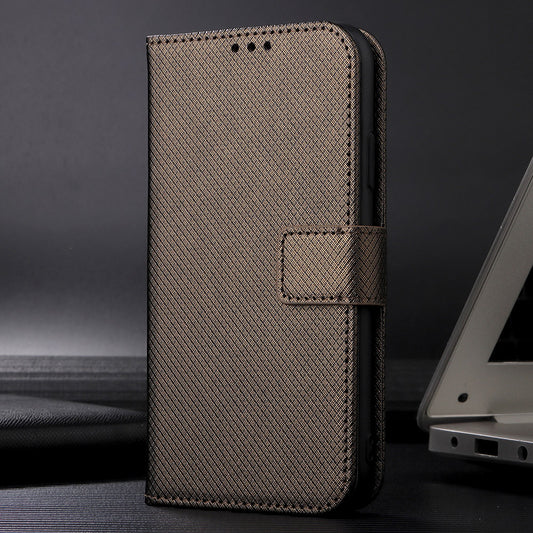 For Nothing Phone (4a) Pro Leather Wallet Case with Strap Diamond Texture Phone Cover