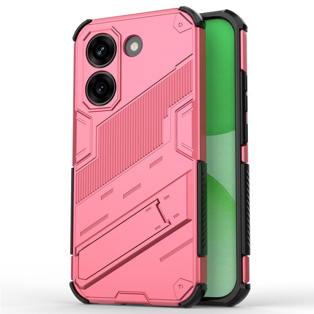 For Xiaomi Poco X8 Pro 5G / Redmi Turbo 5 5G Case PC + TPU Shockproof Phone Cover with Kickstand