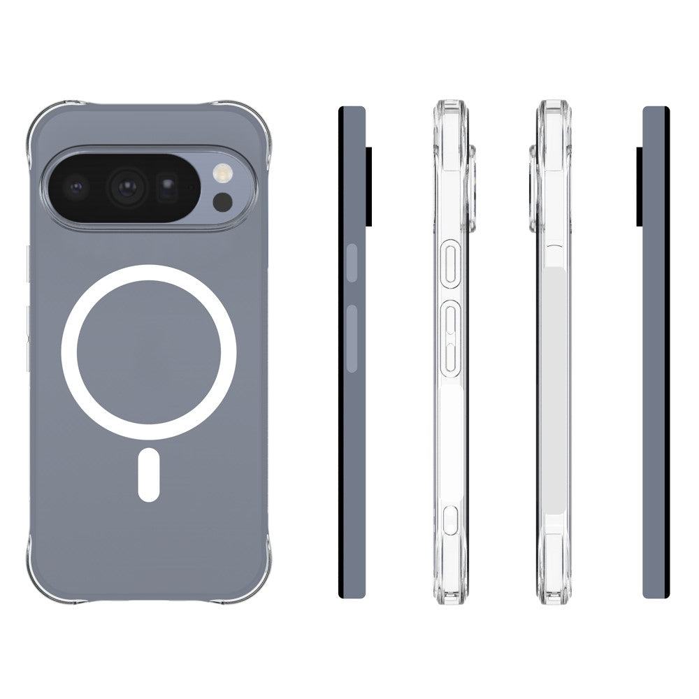 For Google Pixel 11 Pro Magnetic Case TPU Anti-drop Phone Back Cover