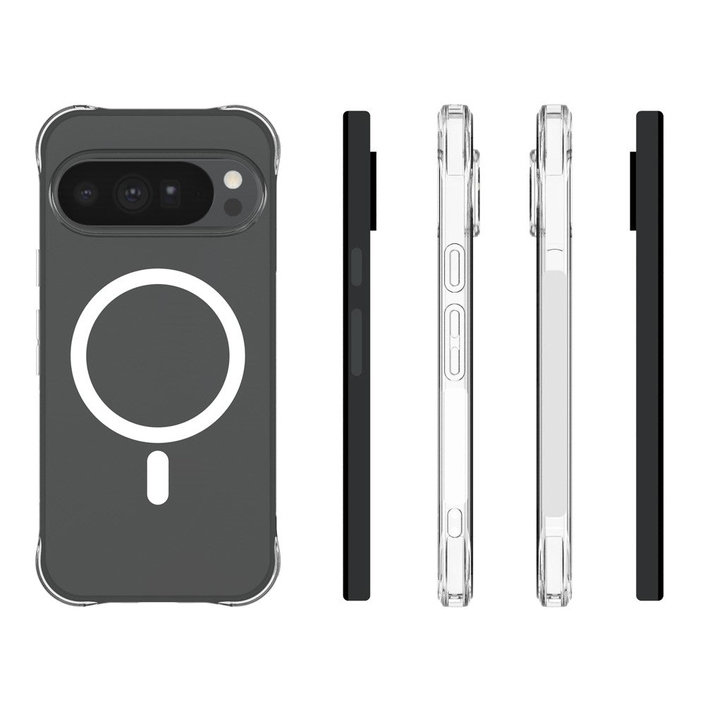 For Google Pixel 11 Pro XL Magnetic Case TPU Anti-drop Phone Back Cover