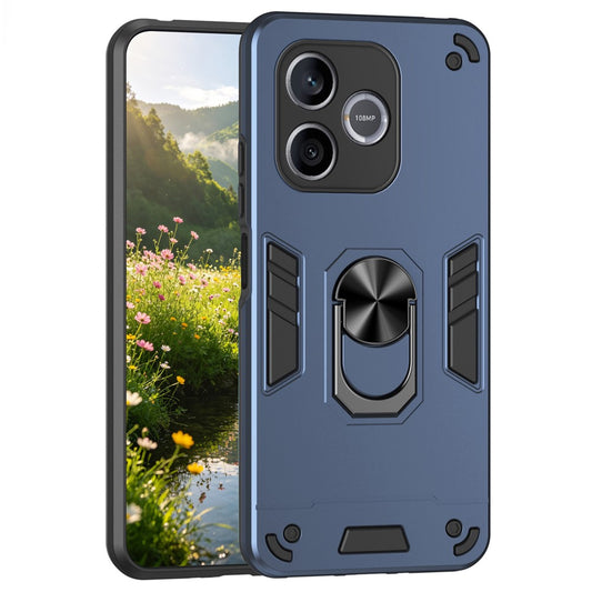 Honor 600 Lite 5G Handyhülle – Aus PC + TPU, mit Fallschutz & Ringständer